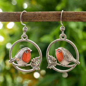 Sand Robin Branch Earrings