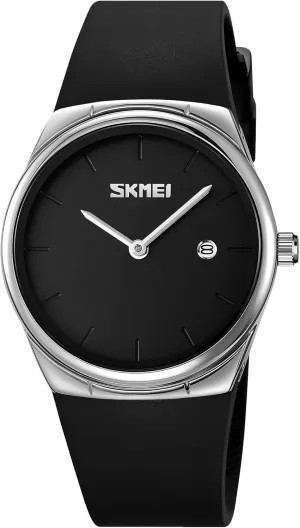 SKMEI Women's Analog Waterproof Watch Stylish Minimalist Business Casual Slim Wristwatch Elegant Design for Girls