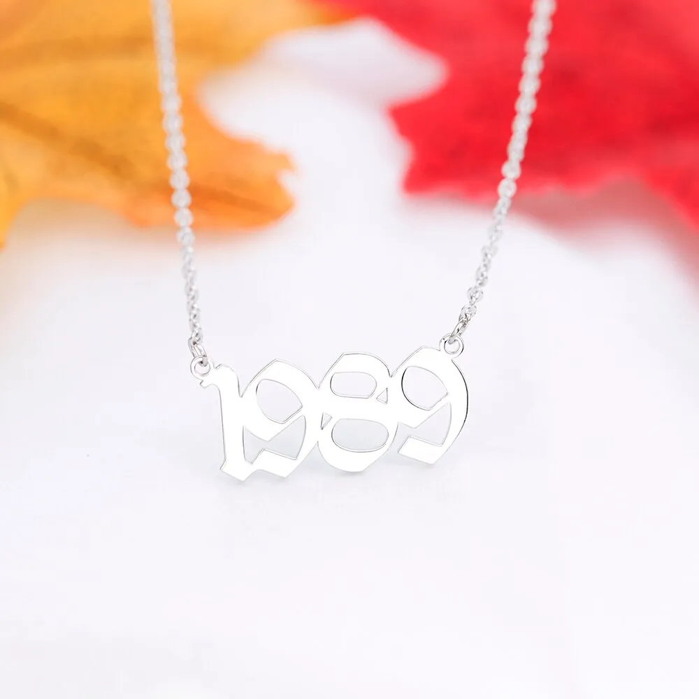 Stainless Steel Personalized Name Pendant Cursive