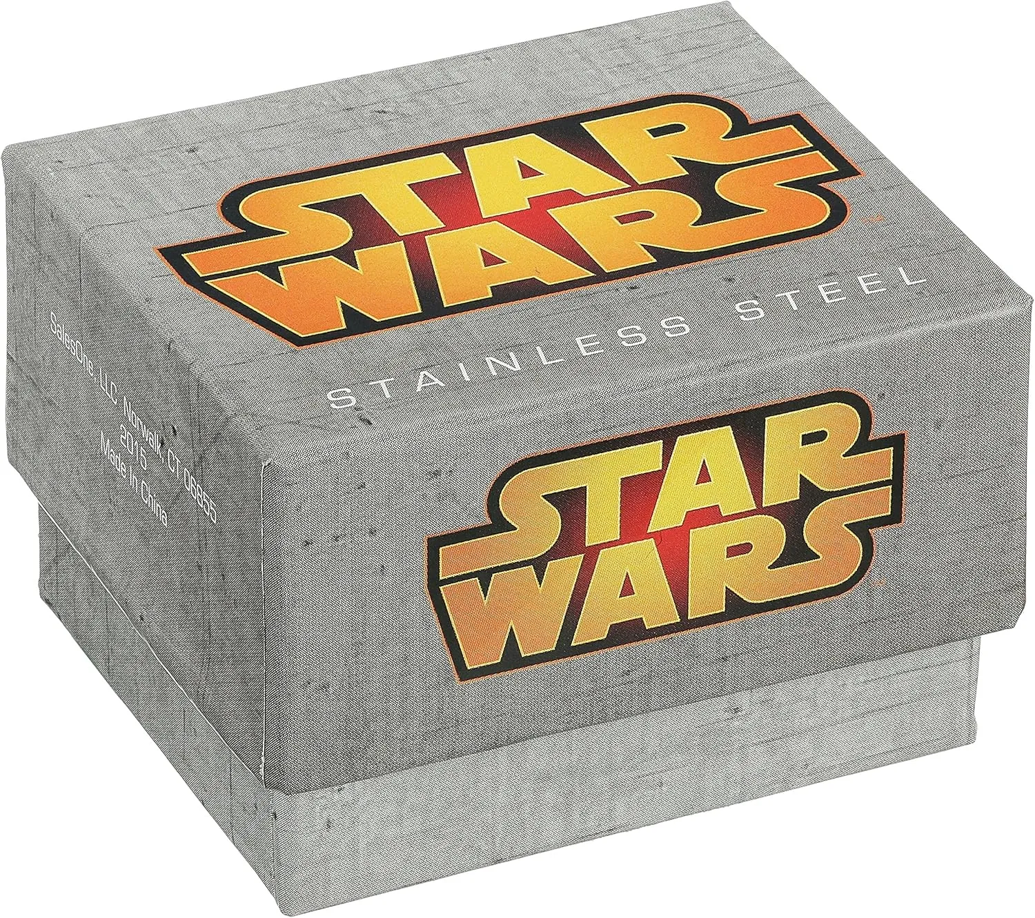 Star Wars Jewelry Stromtrooper Stainless Steel Men's Spinner Ring