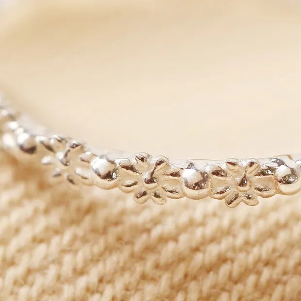 Sterling Silver Daisy Ring in S/M 12913