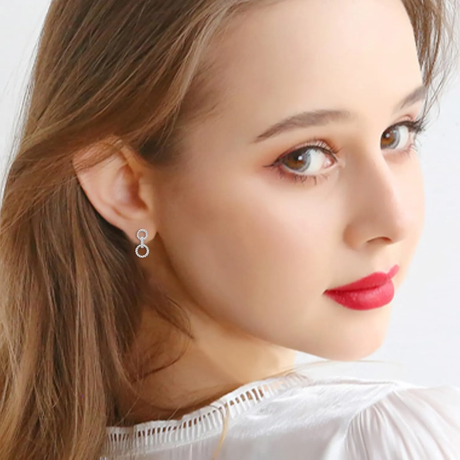 Sterling Silver Dinosaur/Turtle/Sheep/Dragonfly/Panda/Bunny/Mushroom/Cat/Spider Stud Earrings Animal Earring Hypoallergenic Jewelry Gifts for Women Sister Daughter