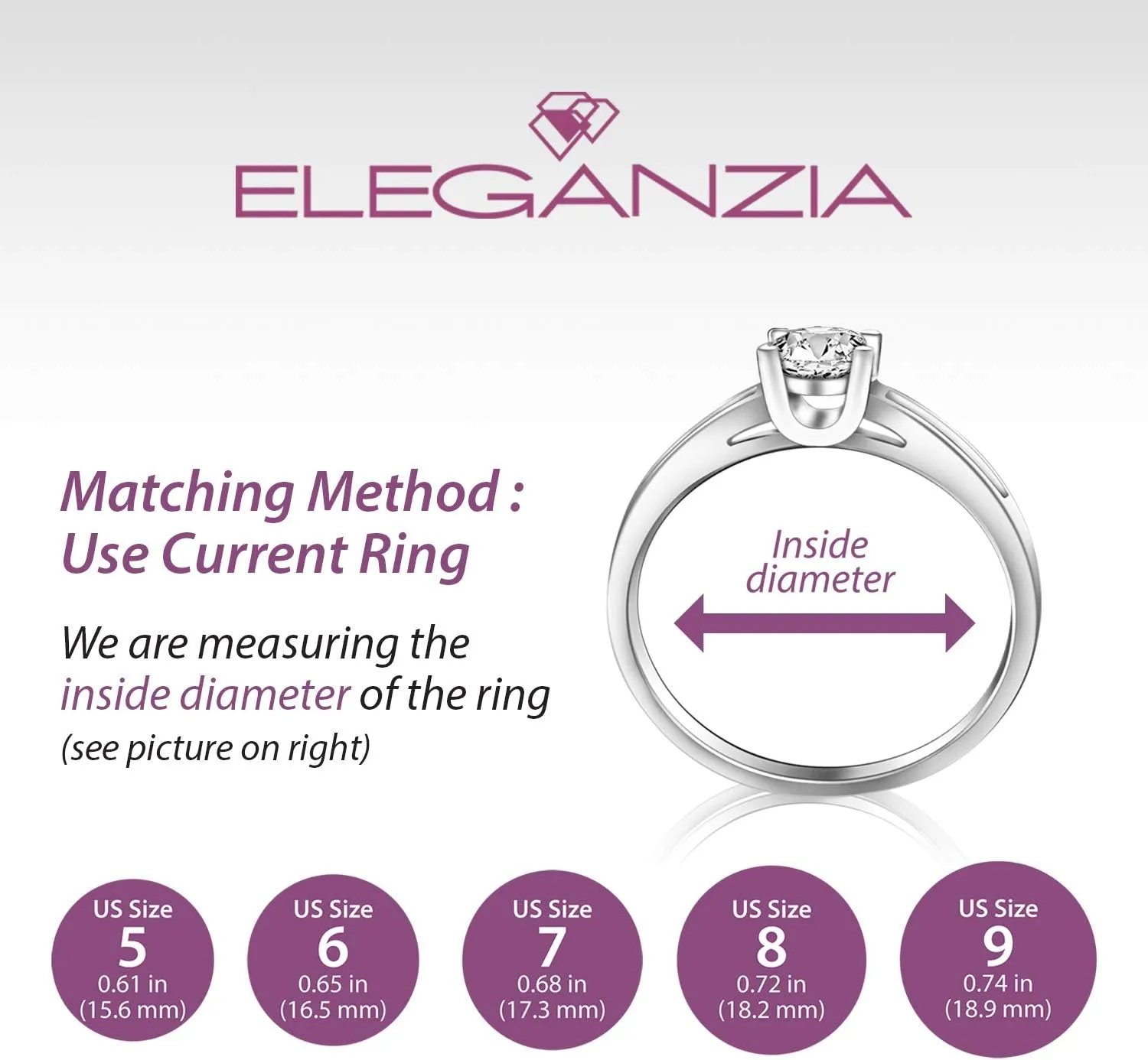 Sterling Silver Promise Rings For Her Couples Mothers, Engagement Rings For Women with Cubic Zirconia Jewelry Wedding Band