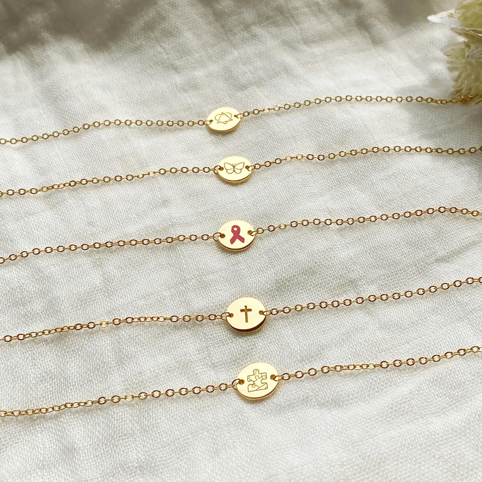 Story Charm Chain Bracelet