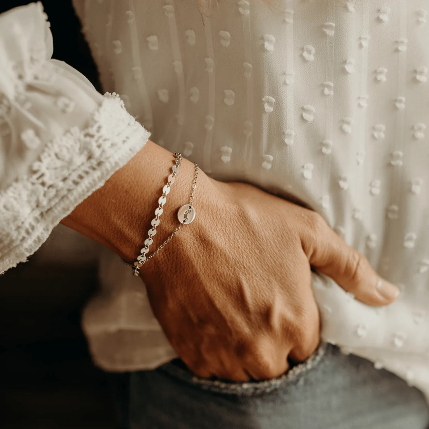Story Charm Chain Bracelet