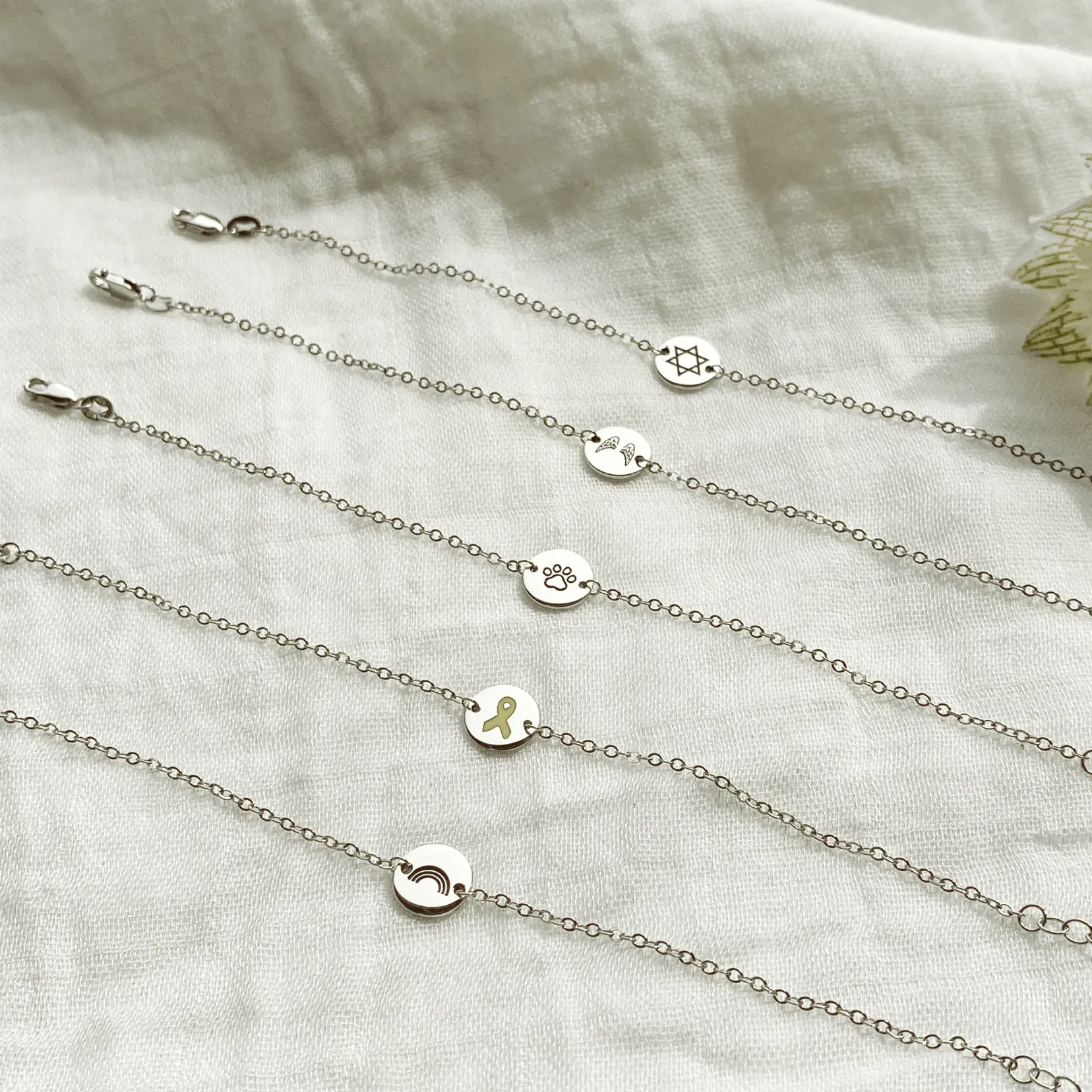 Story Charm Chain Bracelet