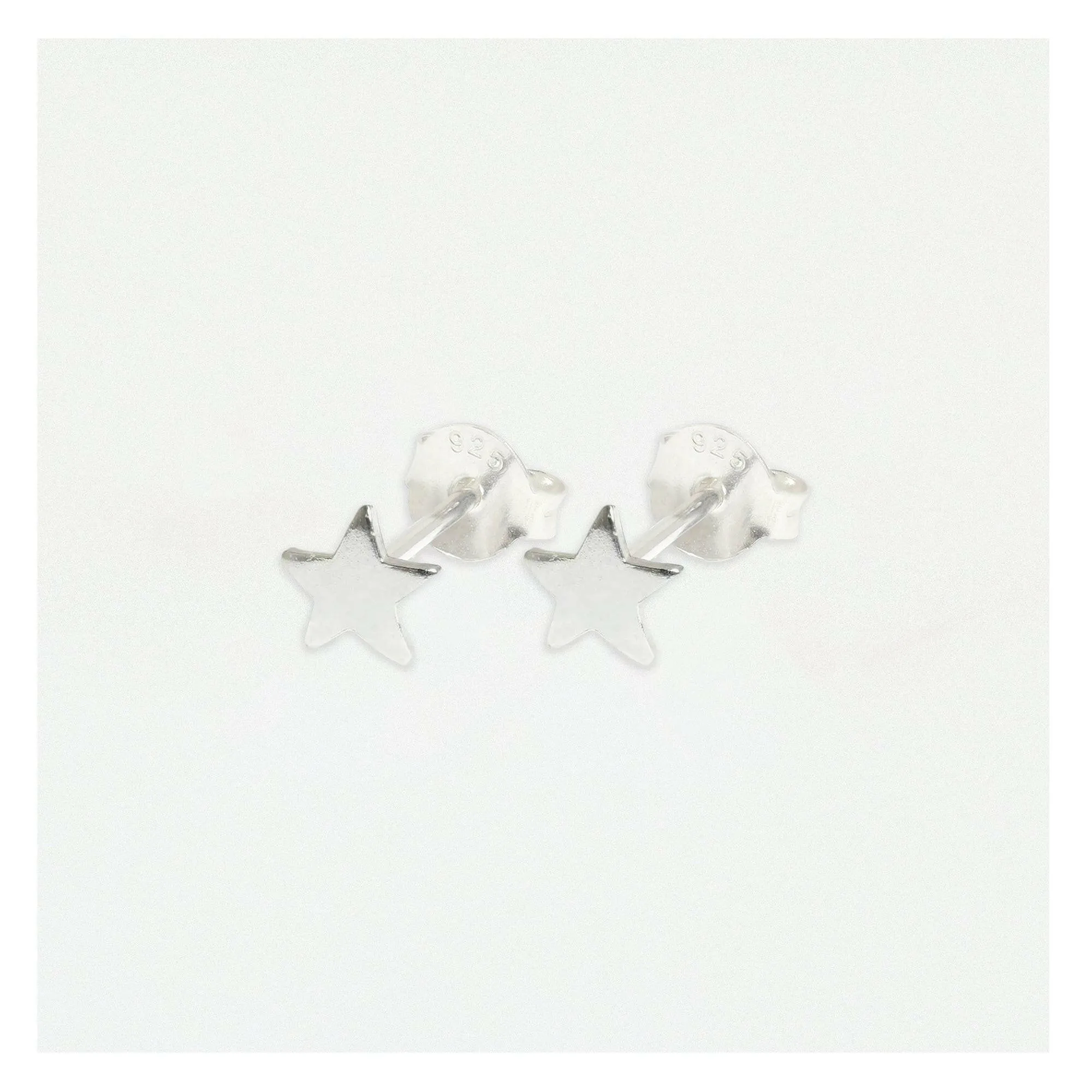 Stylish Star Silver Ear Studs - Perfect for Any Occasion