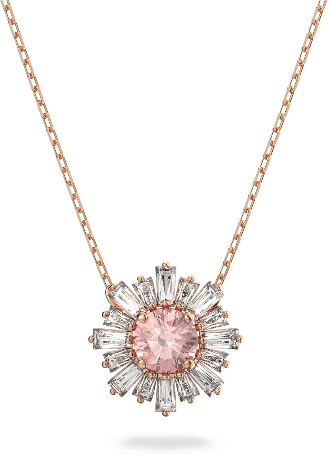 SWAROVSKI Sunshine Jewelry Collection, Pink Crystals, Rose Gold Tone Finish