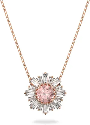 SWAROVSKI Sunshine Jewelry Collection, Pink Crystals, Rose Gold Tone Finish