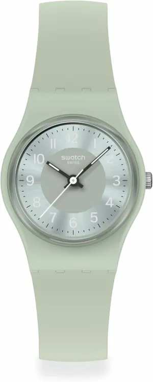 Swatch Womens Casual Watch Green Bio-sourced Quartz SERENETY of SAGE