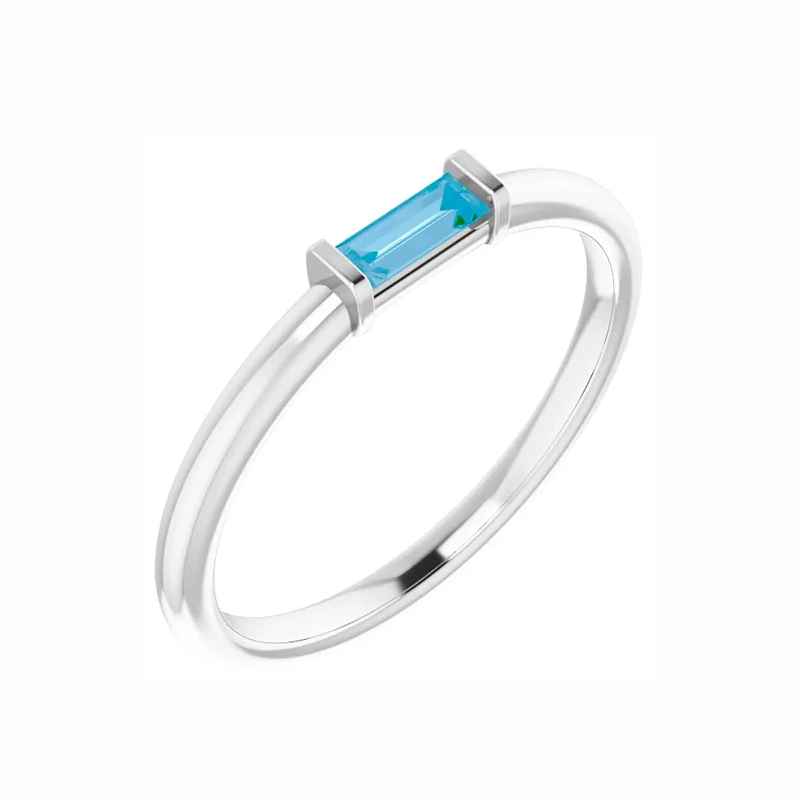Swiss Blue Topaz Ring
