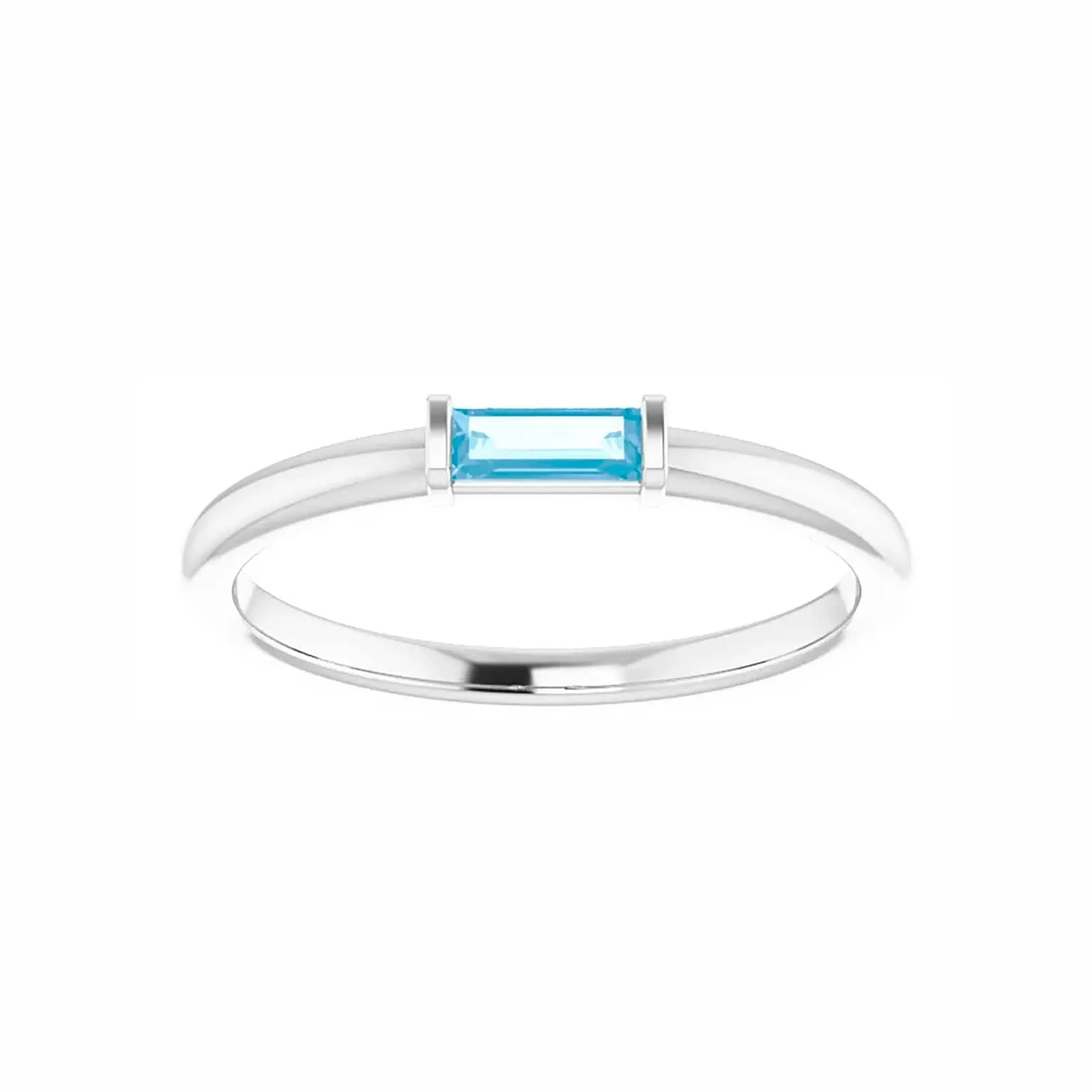 Swiss Blue Topaz Ring