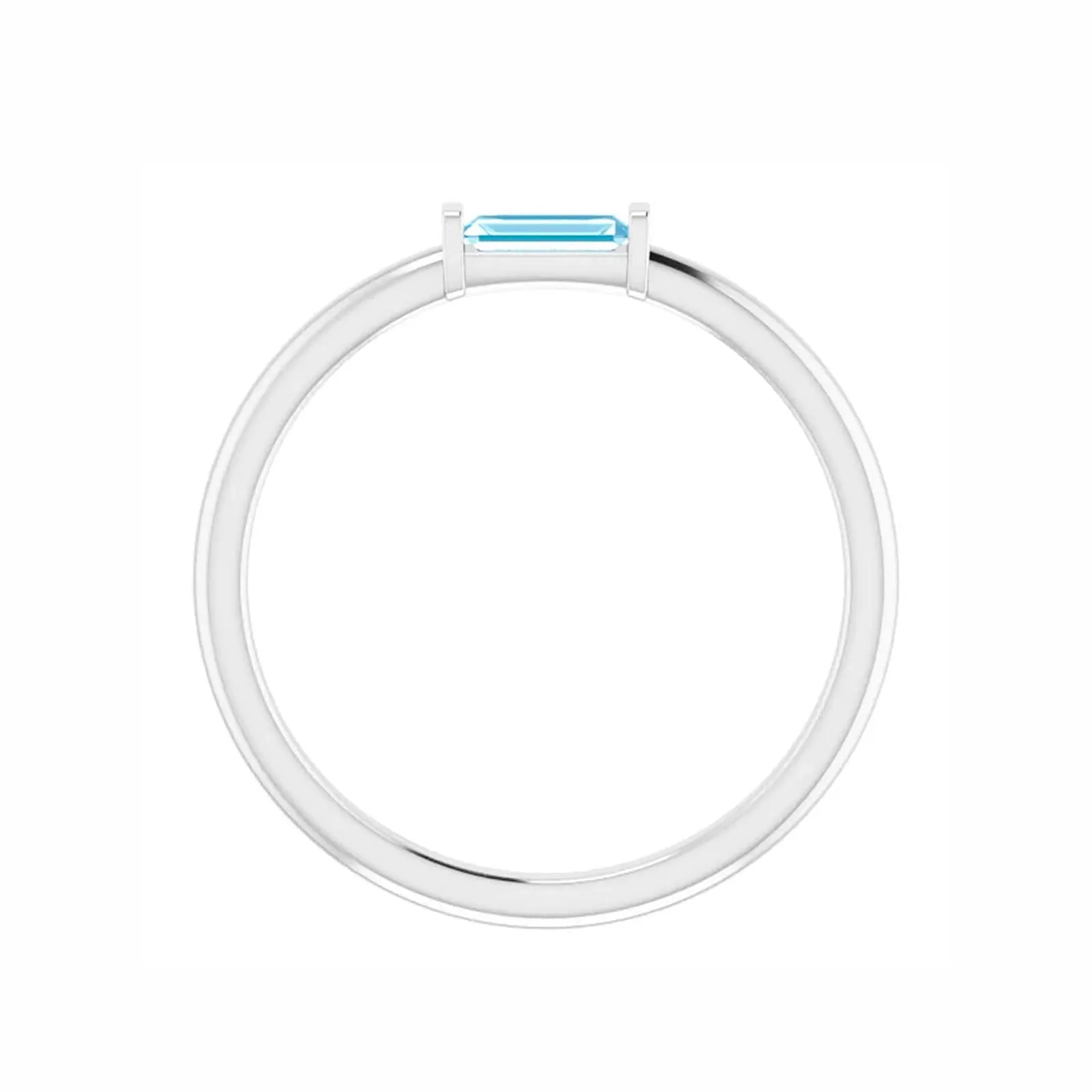 Swiss Blue Topaz Ring