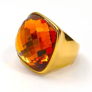 TEEK - Square Gemstone Ring