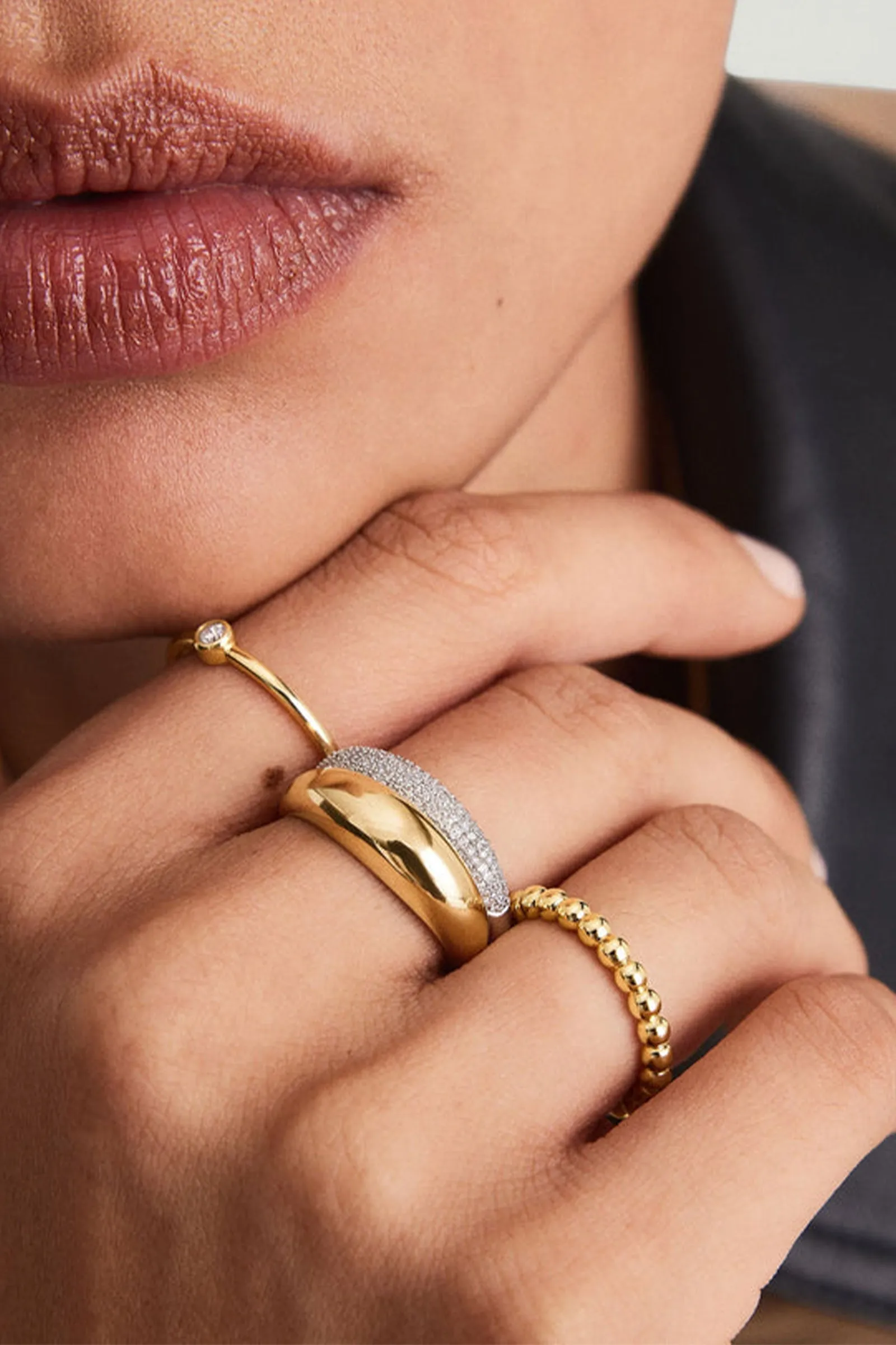 Thin Dôme Ring