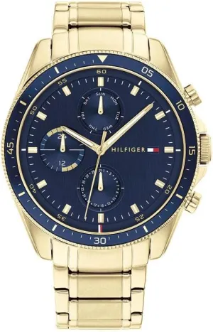 Tommy Hilfiger Men's Quartz Multifunction Watch - Stainless Steel - Casual Watch - Gift for Him - 44mm