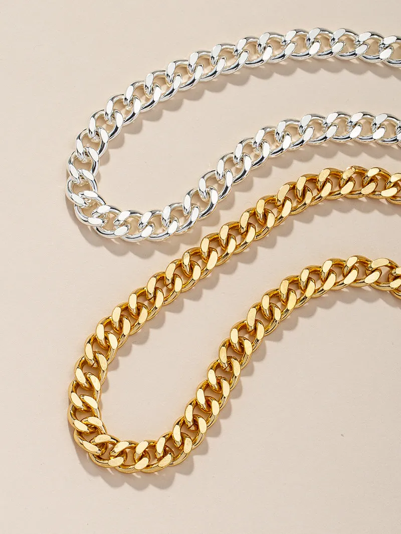 Trendy Metal Chain Necklace Sets - Wholesale Jewelry from European and American Suppliers