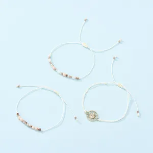 Unisex Personalized Solid Color Bracelet