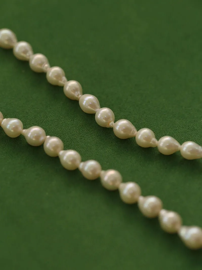 Water Drop Baroque Pearl Necklace