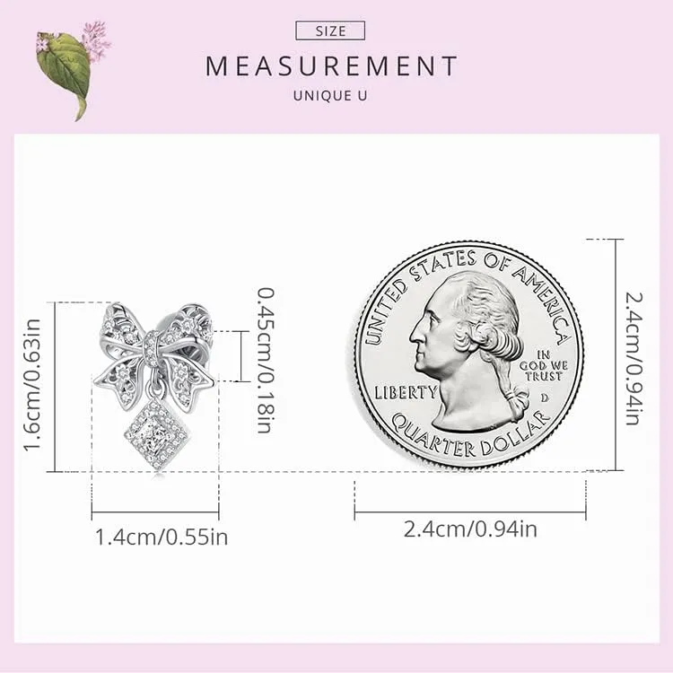 WOSTU 925 Sterling Silver Cute Animal Cat Dog Butterfly Dragon Snake Bead Charm for Charm Bracelet Personalized Jewelry Gift for Women